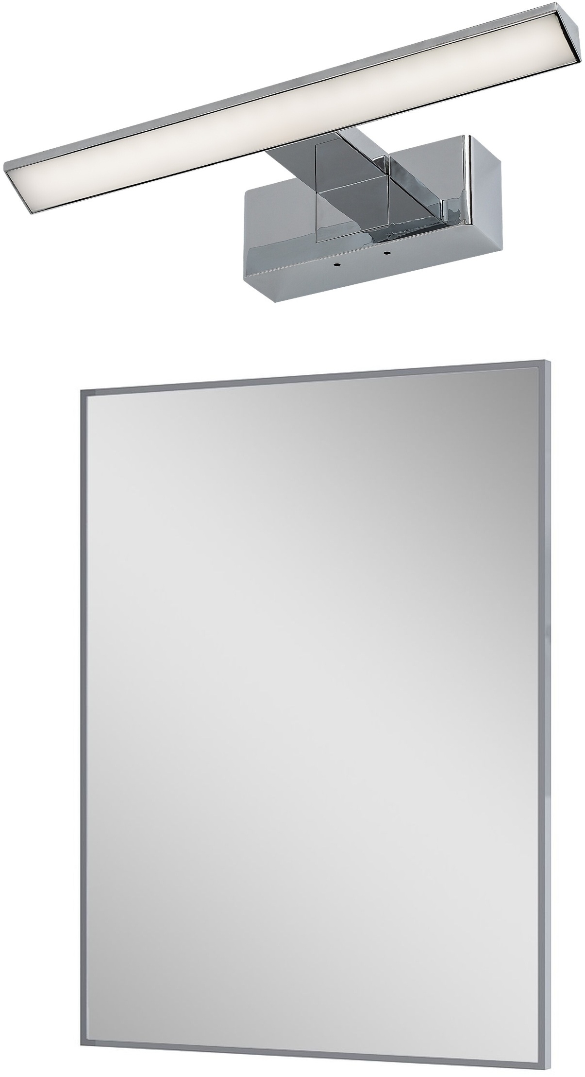 Készlet tükör Elita RE060600020040, oldalfali lámpa Rabalux Loric 75023