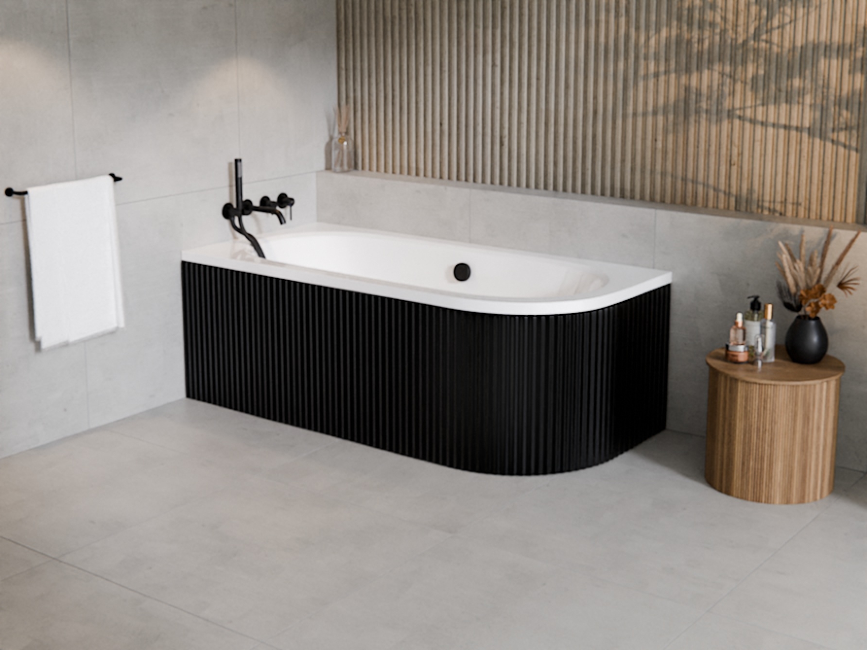 Készlet kád burkolat Besco Avita OAV-150-NSCR, sarokkád Besco Avita #WAV-150-NL