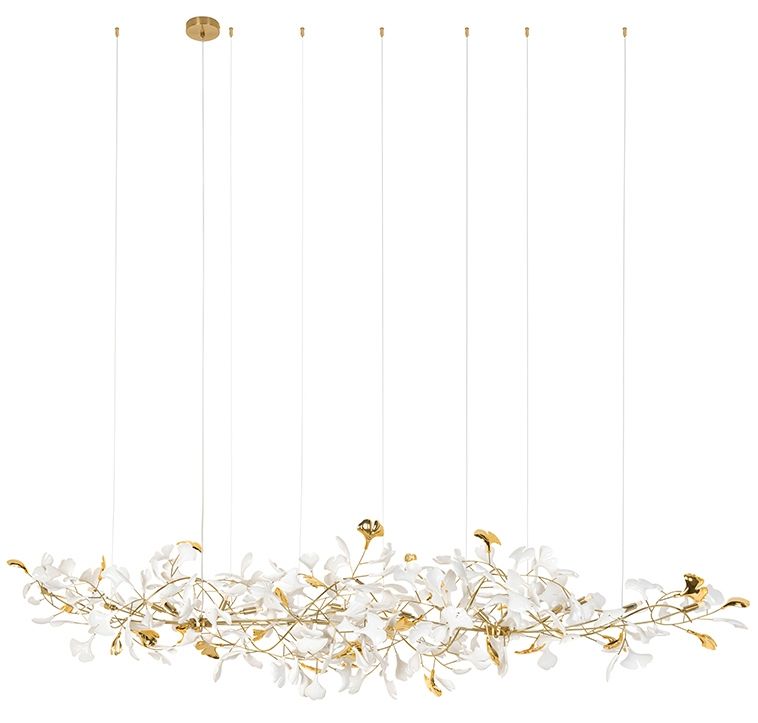 Moosee Flora függőlámpa x40 W fehér-arany MSE1501100483