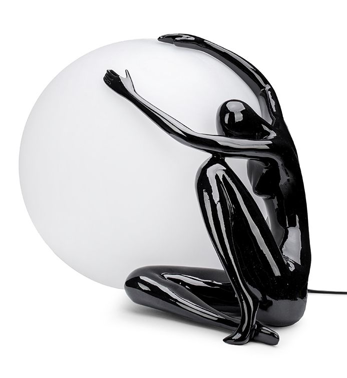 Moosee Uomo asztali lámpa 1x40 W fehér-fekete MSE1501100454