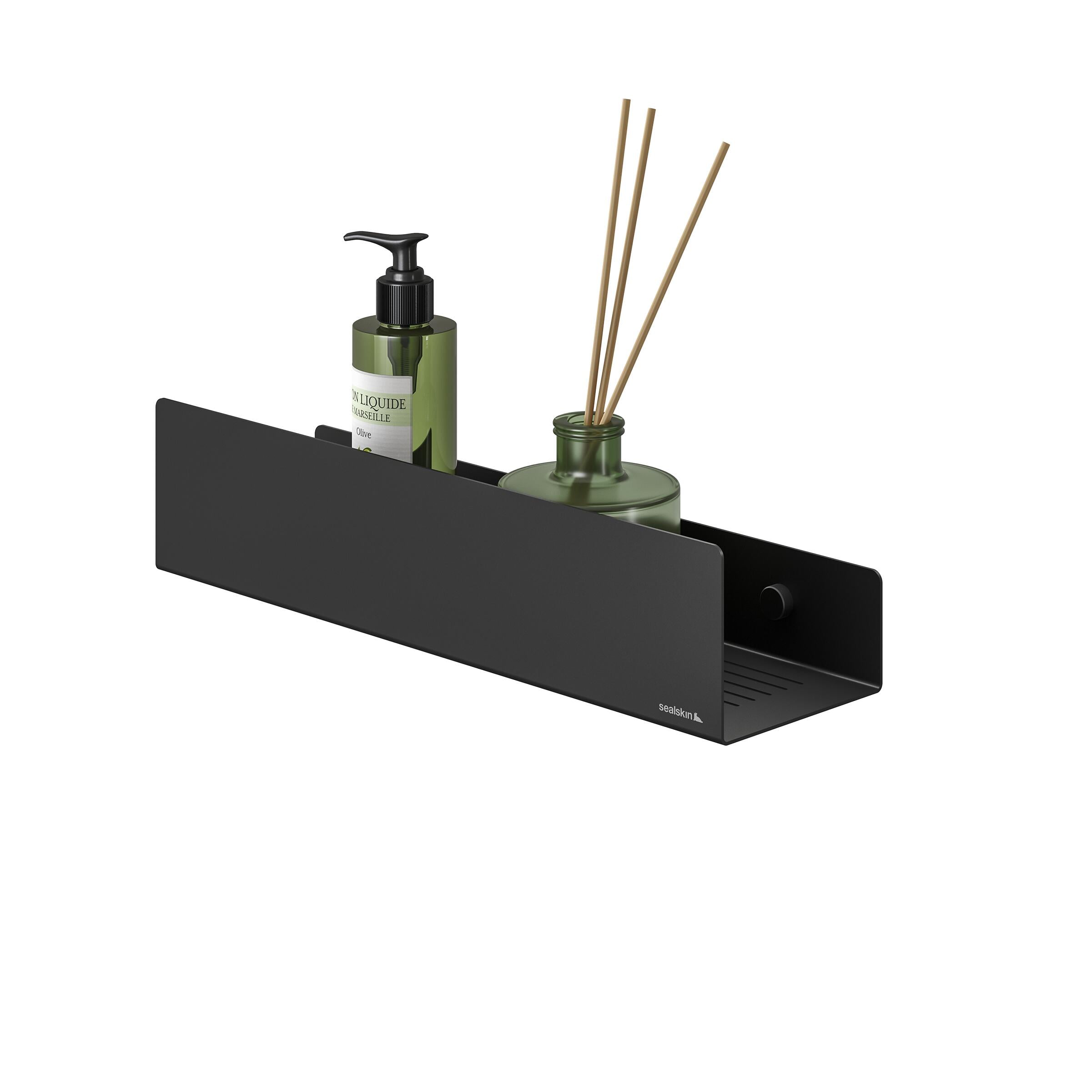 Sealskin Brix zuhanypolc 35 cm fekete 800794