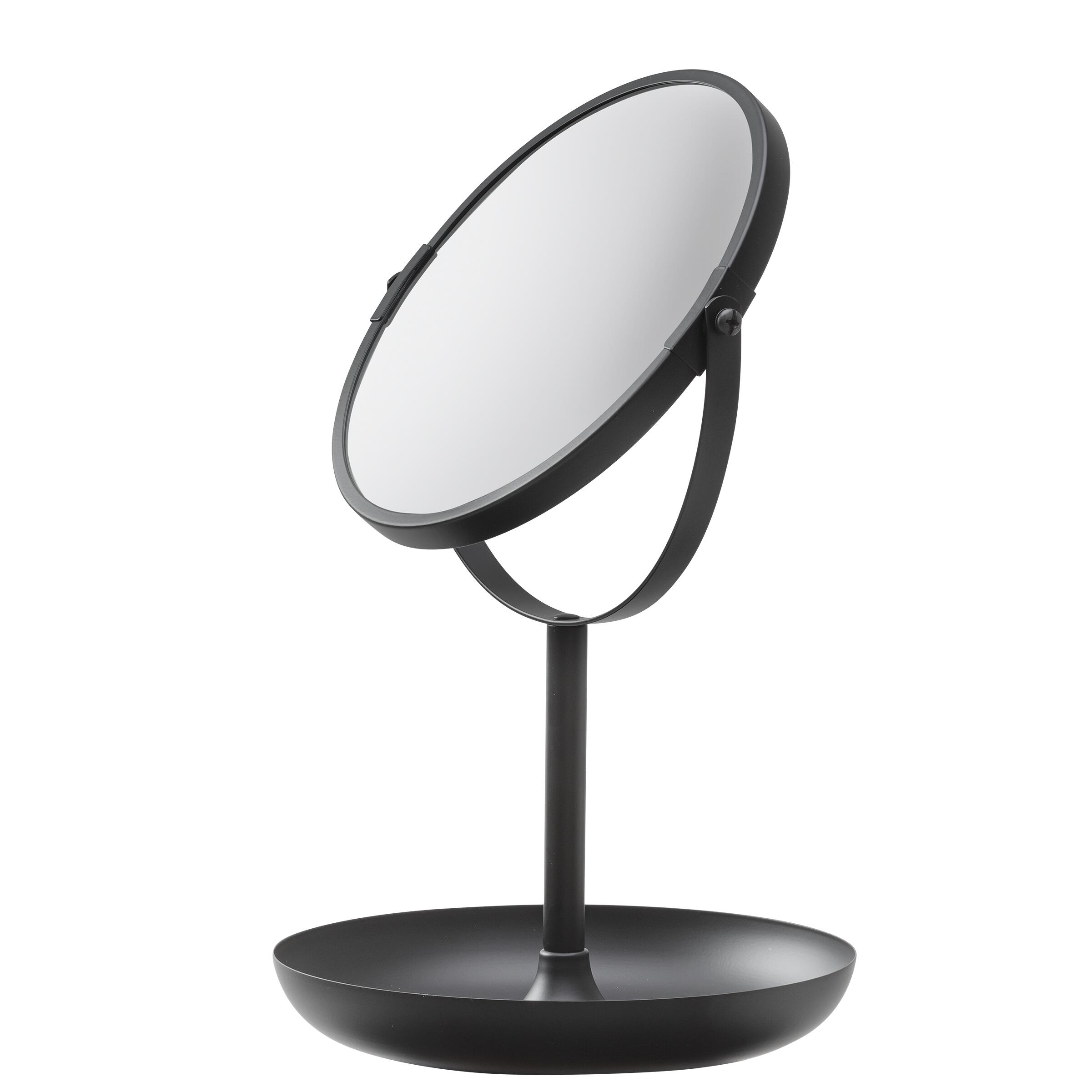 Sealskin Brix kozmetikai tükör 18x31.5 cm kerek fekete 800811