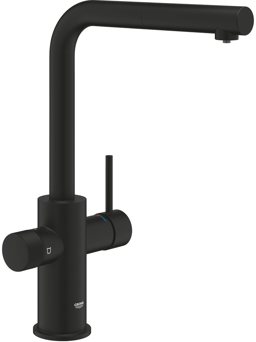 Grohe Blue Pure Minta konyhai csaptelep álló fekete 30590KF0