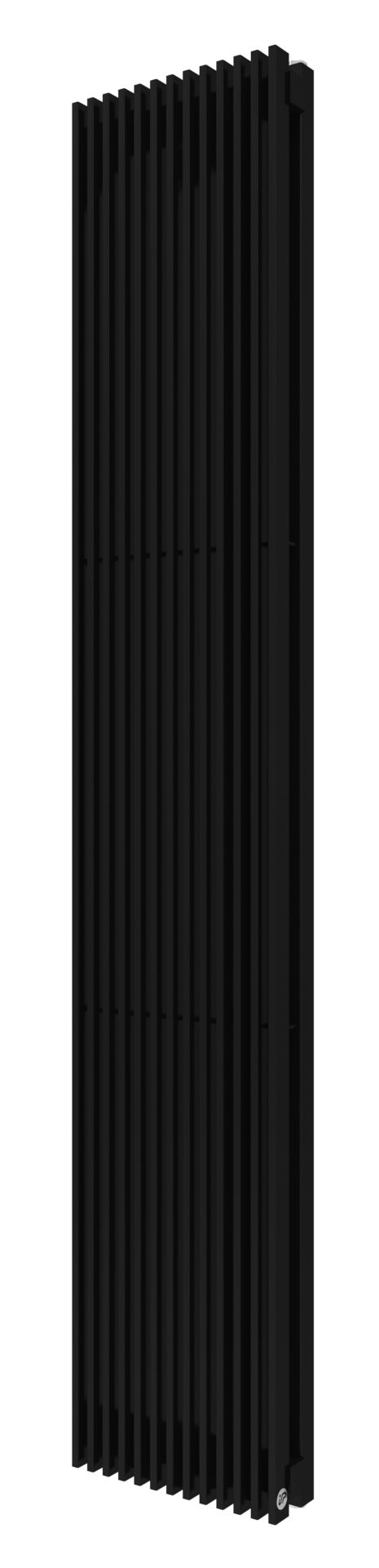 Instal Projekt Afro New 2 szobai radiátor 100x28.8 cm podłączenie alsó fekete AFRN2-100/13C31