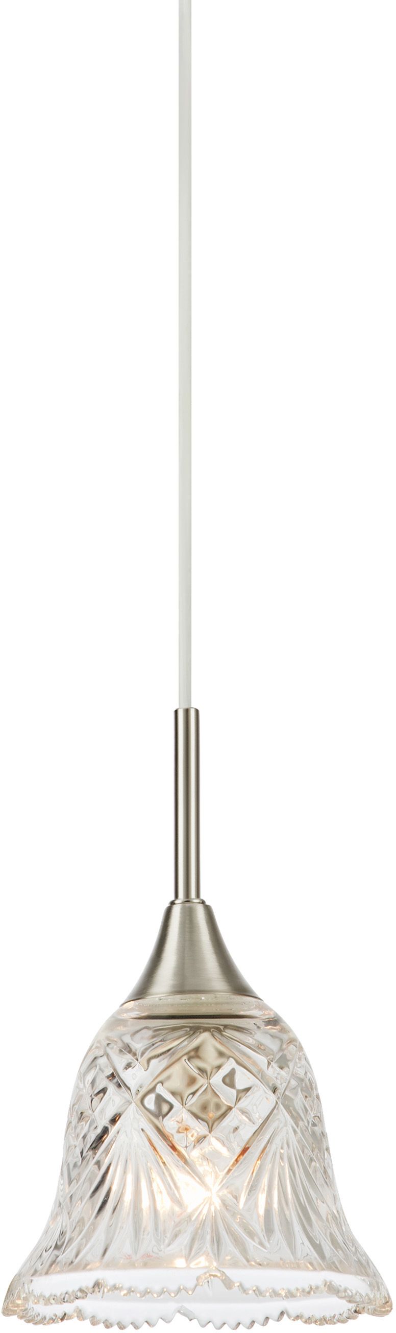 Markslöjd Luna függőlámpa 1x40 W nikkel 109012