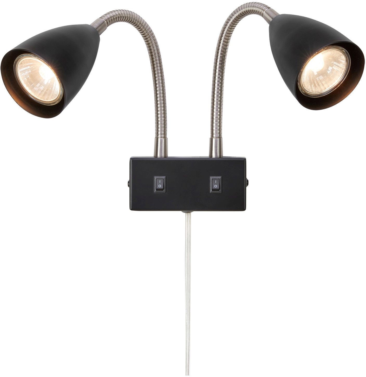 Markslöjd Ciro oldalfali lámpa 2x7 W fekete 108901