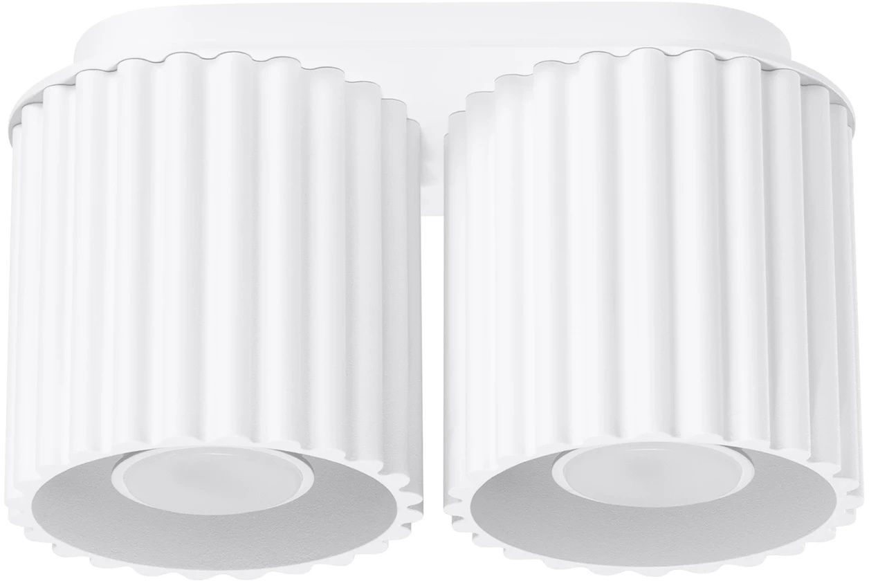 Sollux Lighting Aura mennyezeti lámpa 2x10 W fehér SL.1780