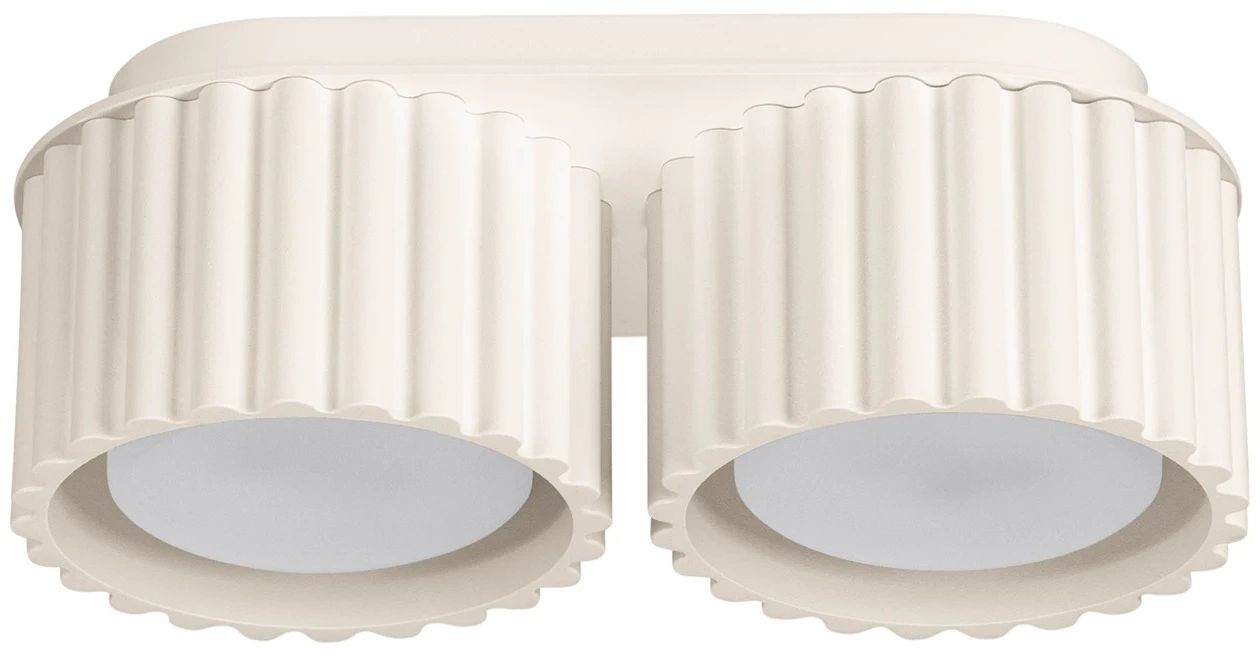 Sollux Lighting Aura mennyezeti lámpa 2x10 W bézs SL.1793