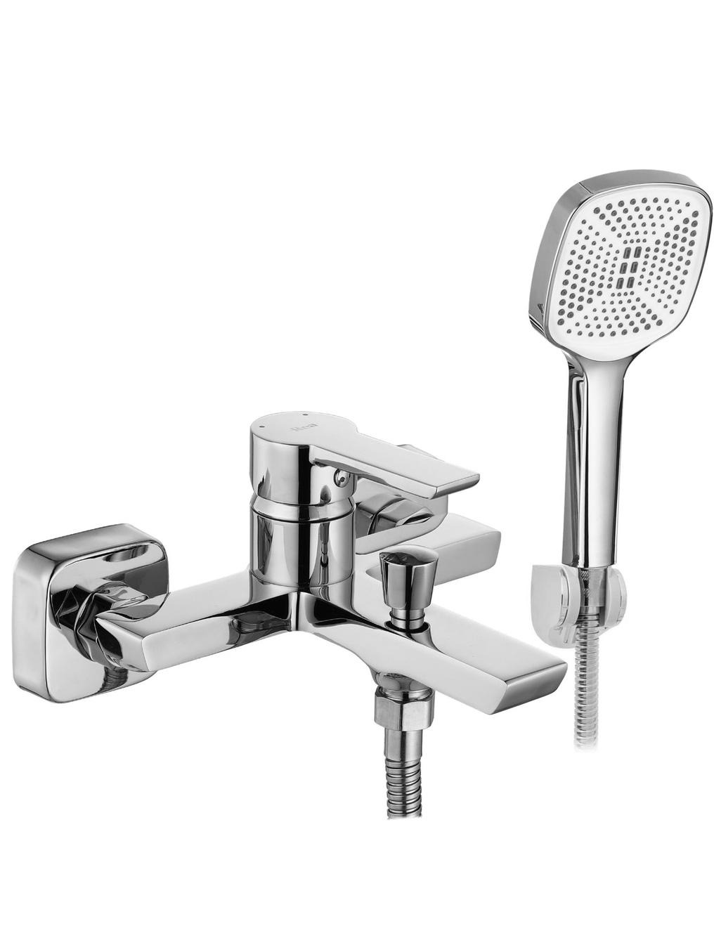 Rea Argus kád és zuhany csaptelep fali króm REA-B8743