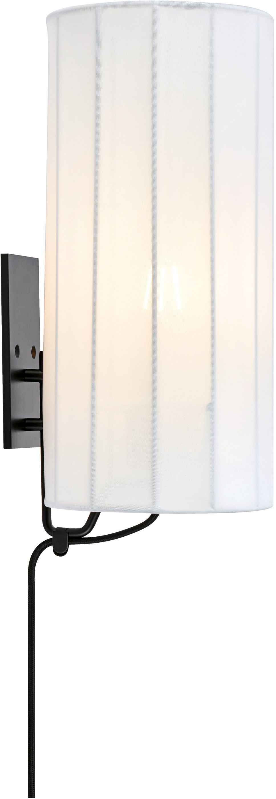 Markslöjd Hikari oldalfali lámpa 1x60 W fehér-fekete 108960