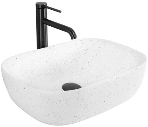 Rea Belinda mosdótál 46.5x33 cm négyszögletes mosdótálak REA-U4001