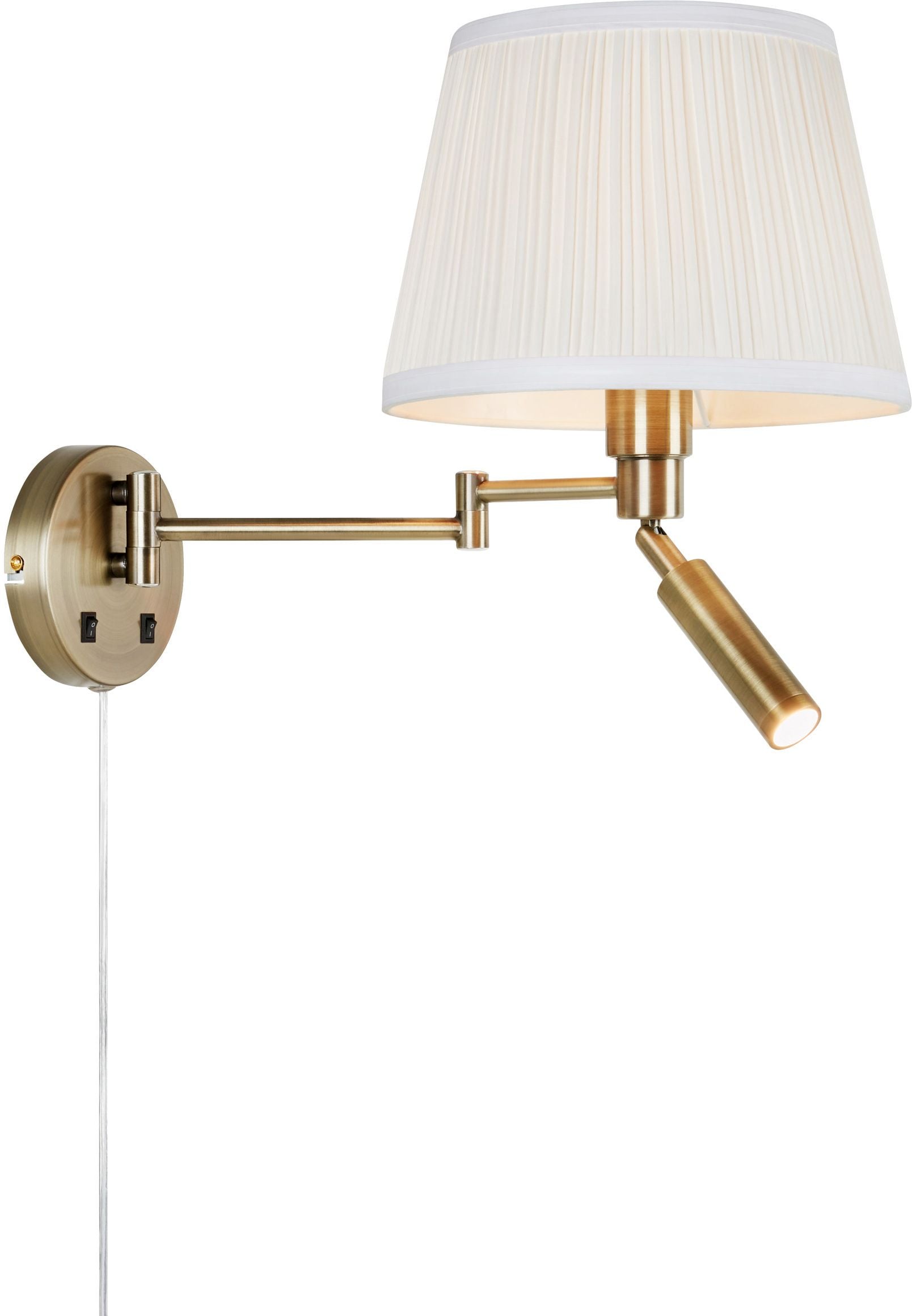 Markslöjd Pivot oldalfali lámpa 1x60 W sárgaréz 109017