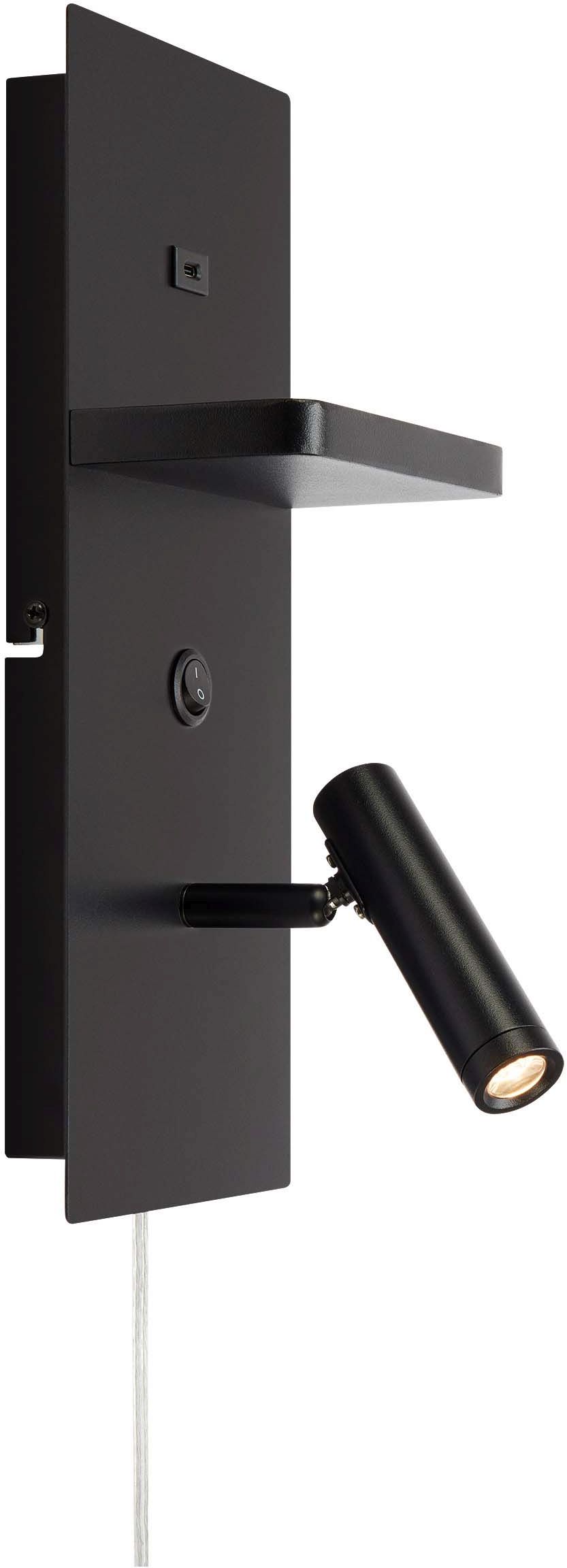 Markslöjd Carica oldalfali lámpa 1x4 W fekete 109018