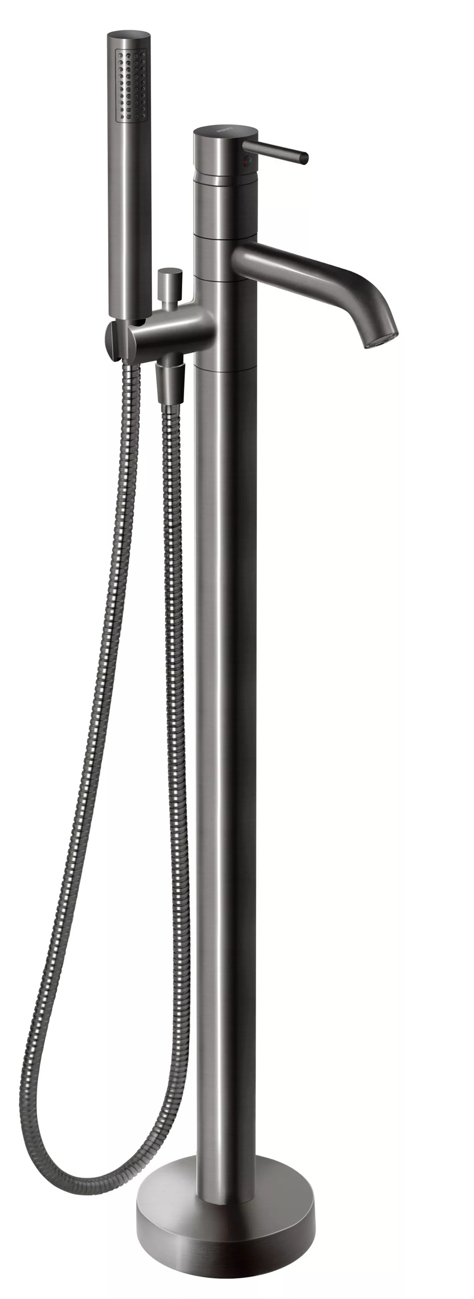 Ferro Ciriculus kád és zuhany csaptelep térben álló grafit BCK11FGM