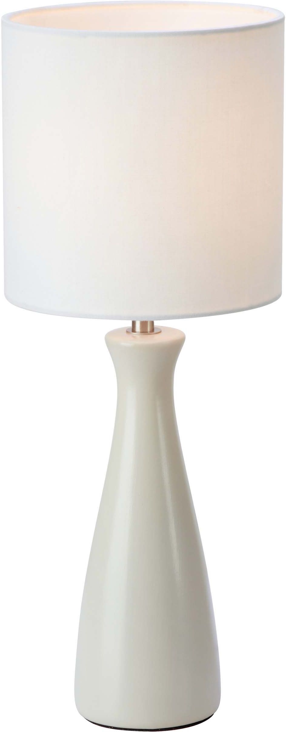 Markslöjd Birillo asztali lámpa 1x60 W fehér-homok 108906