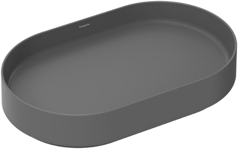 Hansgrohe Xuniva Evo U mosdótál 65x40 cm ovális mosdótálak szürke/kő matt 60325760