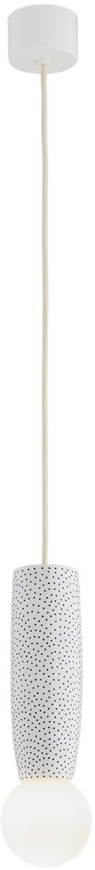 Argon Boll függőlámpa 1x6 W fehér-opál-sötétkék 8938