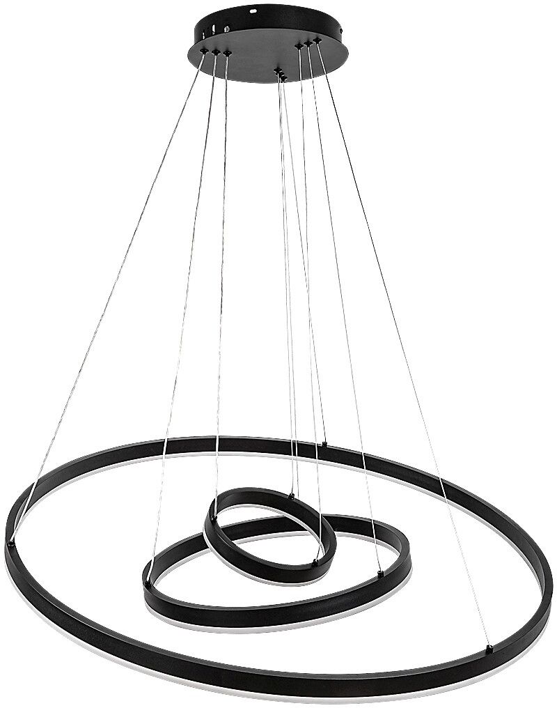 Rabalux Isaure függőlámpa 1x100 W fekete 72306