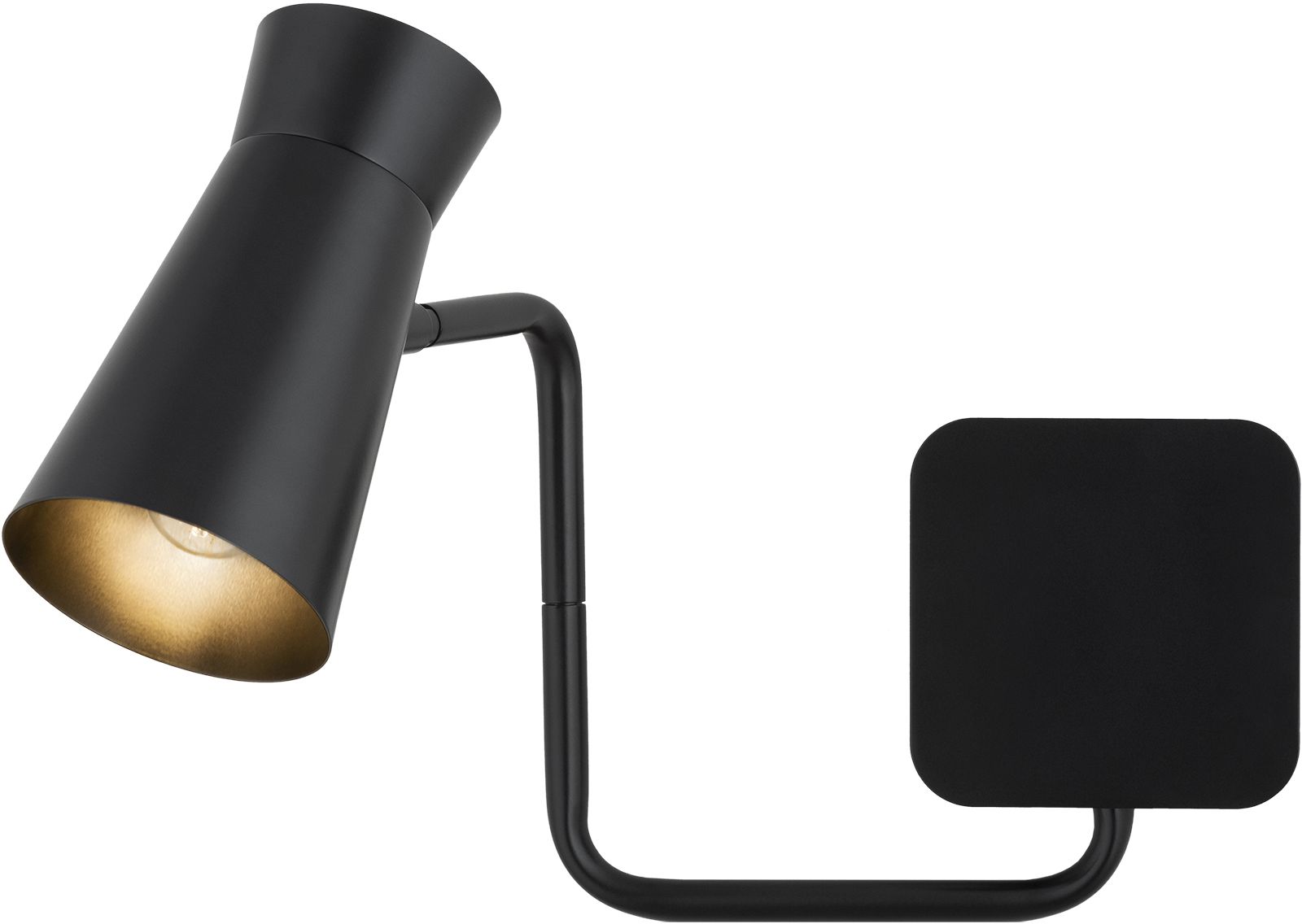 Argon Lord oldalfali lámpa 1x7 W fekete 8880