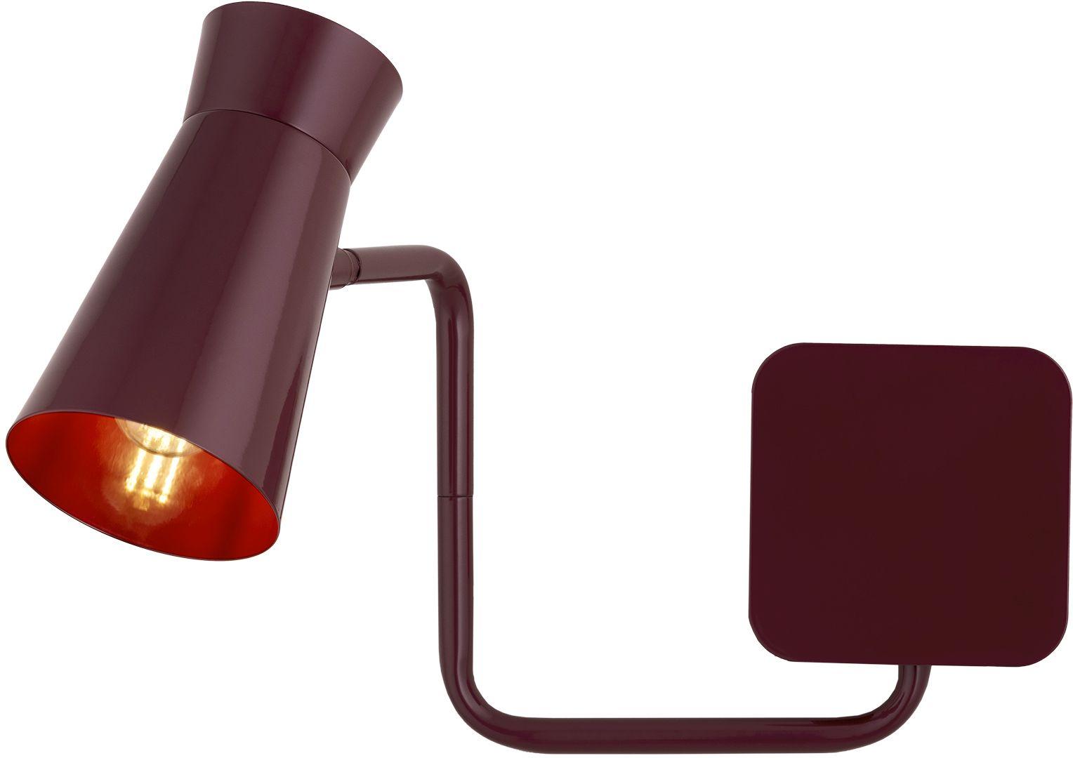 Argon Lord oldalfali lámpa 1x7 W piros 8881