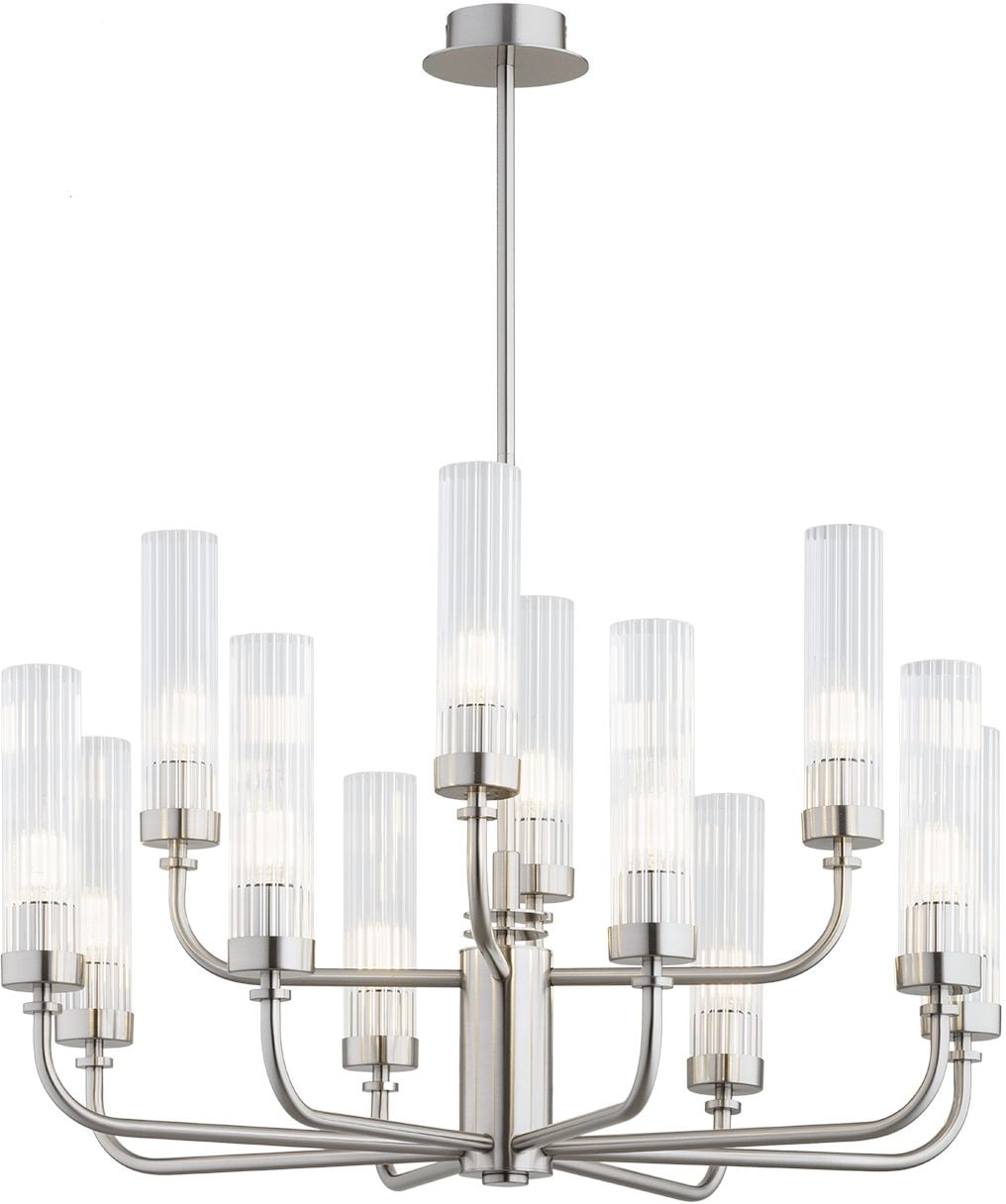 Argon Preston függőlámpa x7 W átlátszó-nikkel 5088