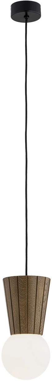 Argon Volante függőlámpa 1x6 W fa-opál 8952
