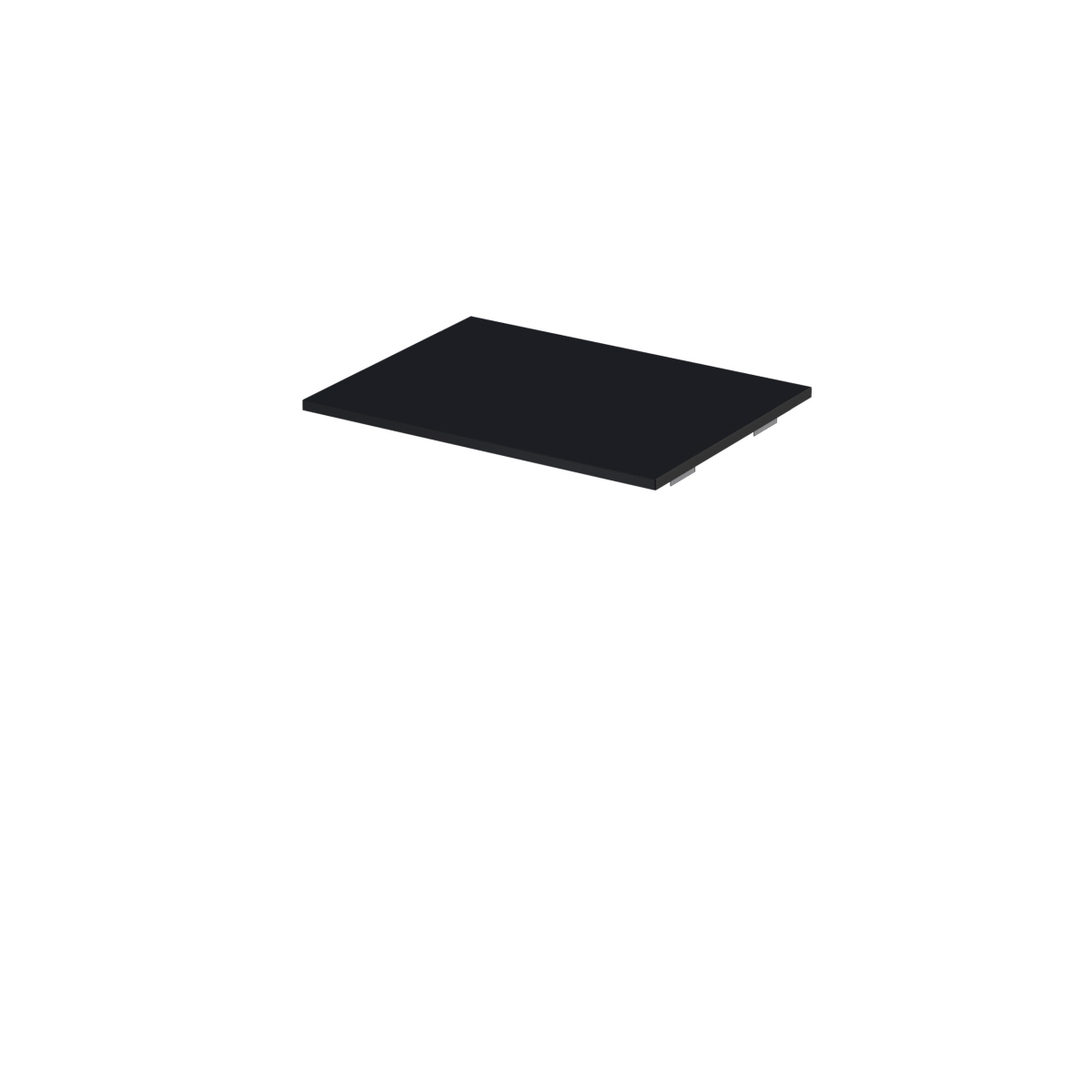 Oltens Lun szekrény feletti pult 60x45 cm fekete 63024300