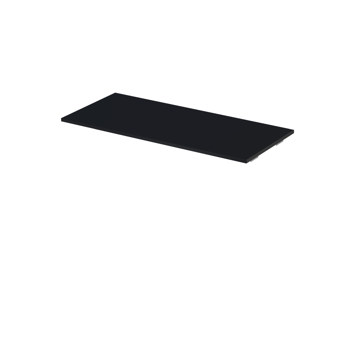 Oltens Lun szekrény feletti pult 100x45 cm fekete 63026300