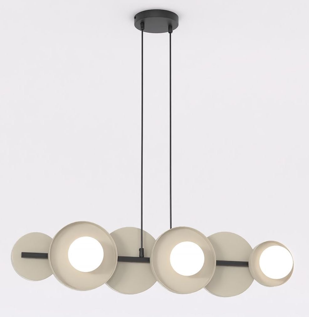 Emibig 6 BL Mokka függőlámpa 6x8 W kávé 1488/6