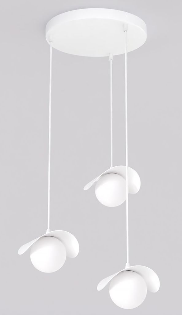 Emibig Ritual függőlámpa 3x8 W fehér 1584/3PREM