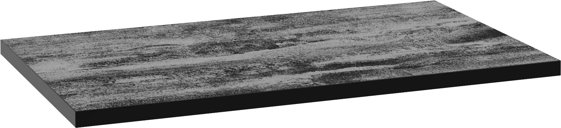 Defra Uni szekrény feletti pult 100x46 cm fekete 282-F-10002