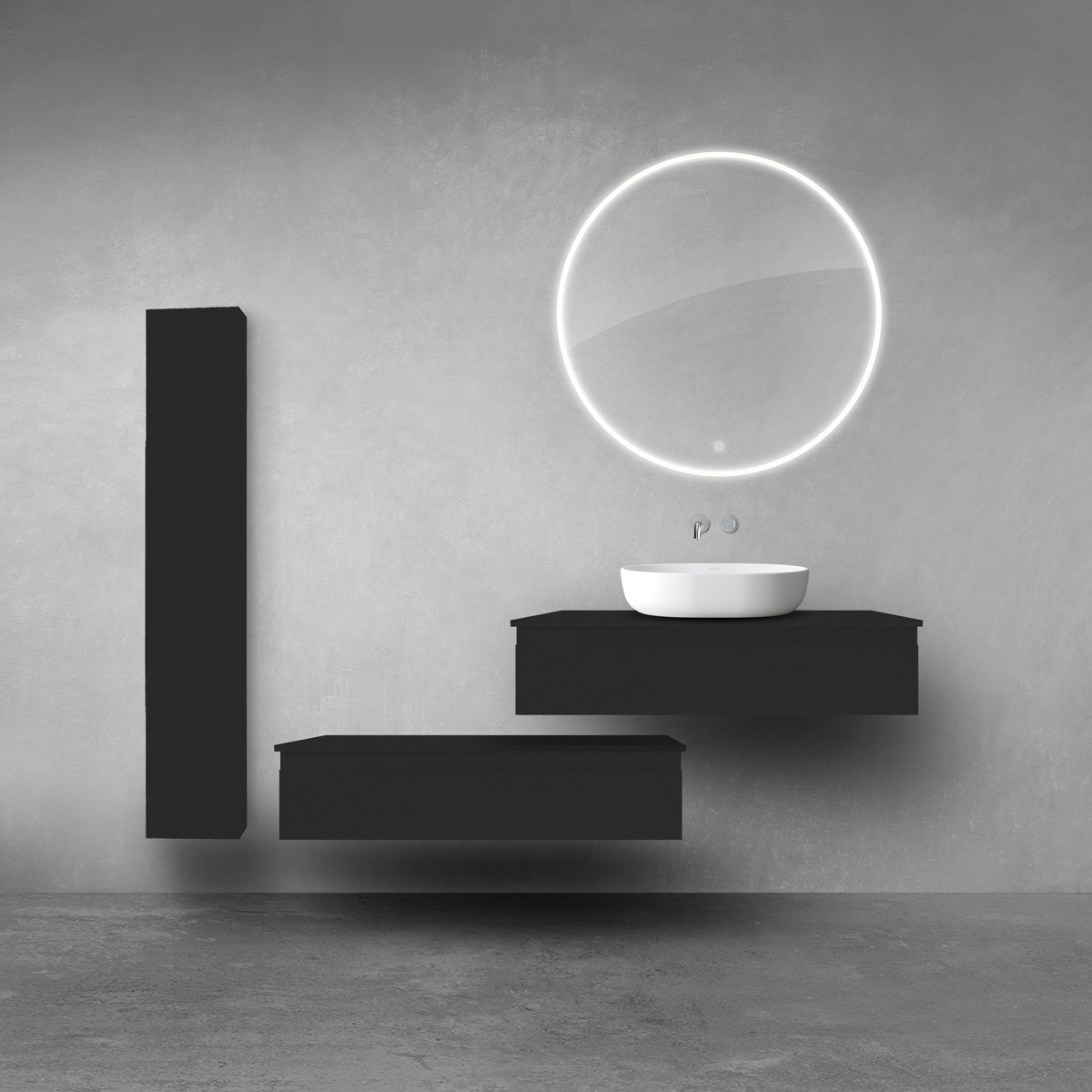 Készlet szekrény Oltens Vernal 61000300, szekrény Oltens Vernal 60011300, 63006300