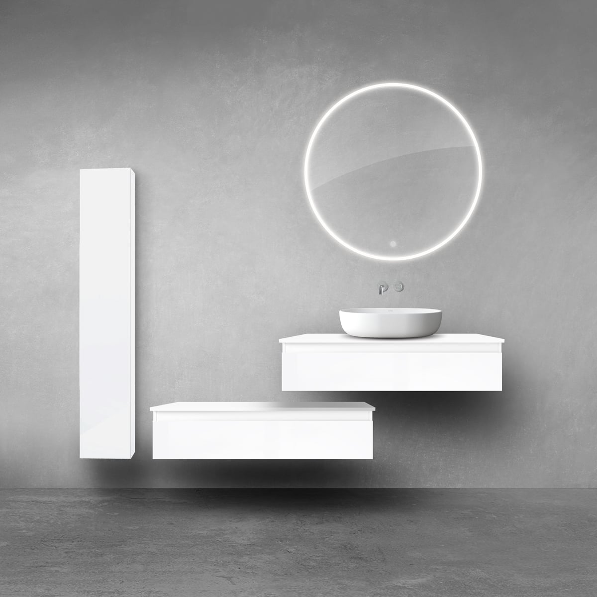 Készlet szekrény Oltens Vernal 61000000, szekrény Oltens Vernal 60011000, 63006000