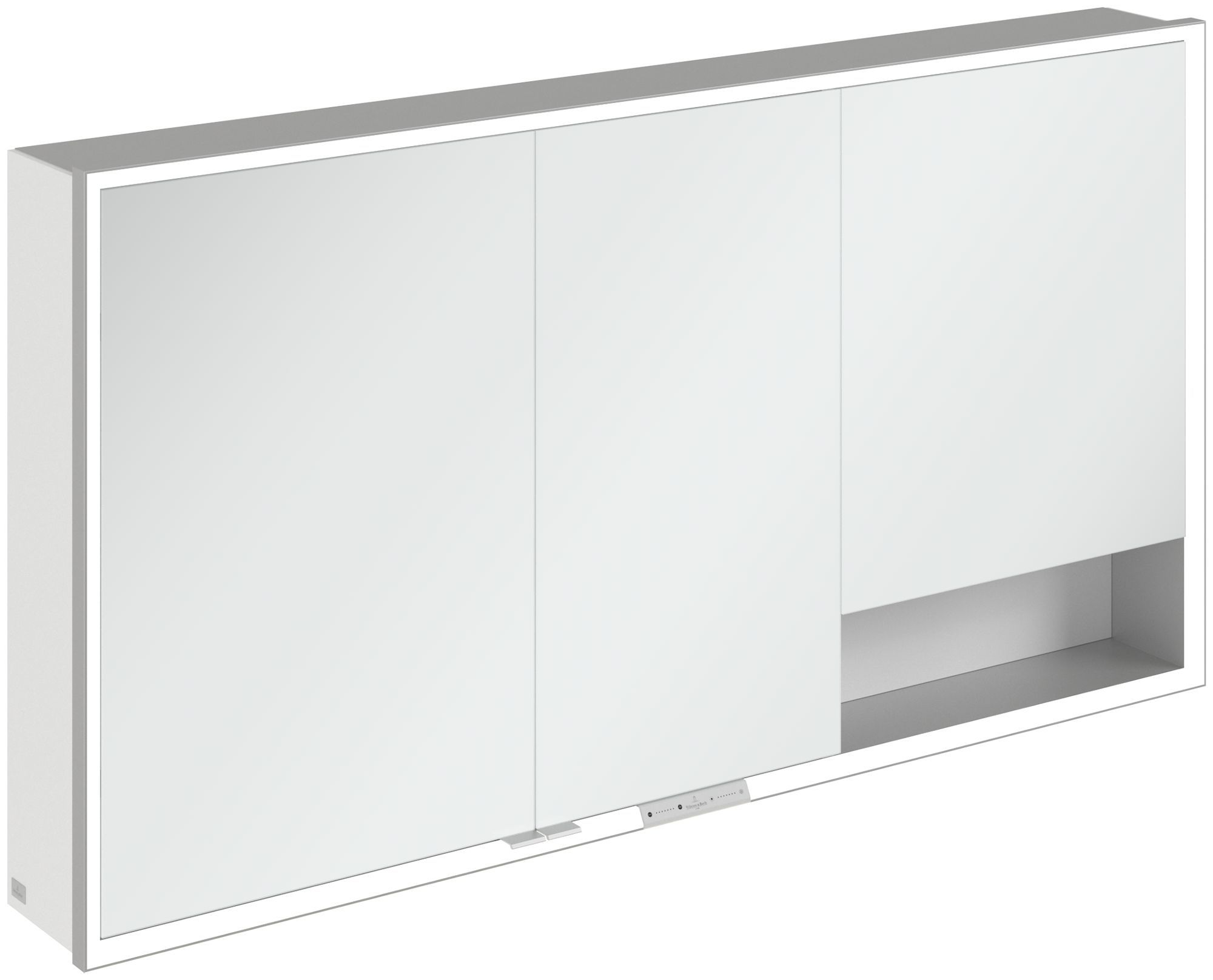 Villeroy & Boch My View+ szekrény 140x16.8x75 cm tükörrel fehér A48114VF