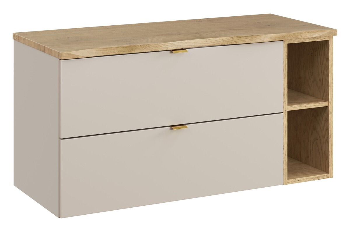 Készlet szekrény Comad Dalia Cashmere DALIA CASHMERE 82-80-46-2S, szekrény feletti pult Comad Nature Cremona NATURE CREMONA 89-100-46 M, CREMONA UN 81-20-44