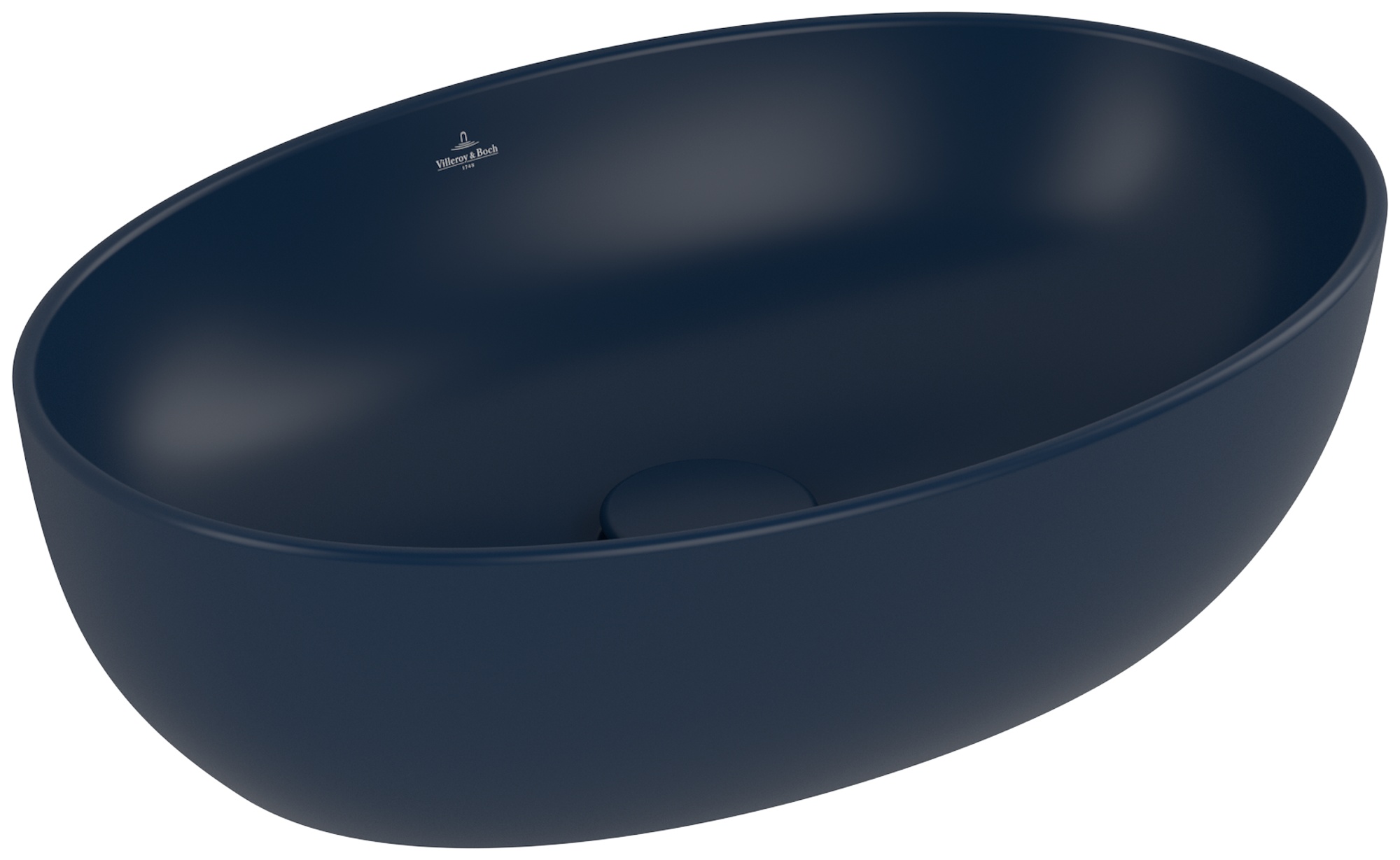 Villeroy & Boch Artis mosdótál 48x32.5 cm ovális mosdótálak kék 438848R6