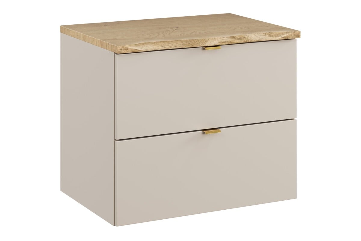 Készlet szekrény Comad Dalia Cashmere DALIA CASHMERE 82-60-46-2S, szekrény feletti pult Comad Nature Cremona NATURE CREMONA 89-60-46 M