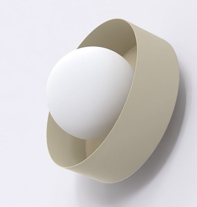 Emibig Lulu oldalfali lámpa 1x8 W bézs 1537/K1