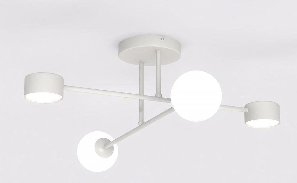 Emibig Holon mennyezeti lámpa 4x8 W szürke 1560/4