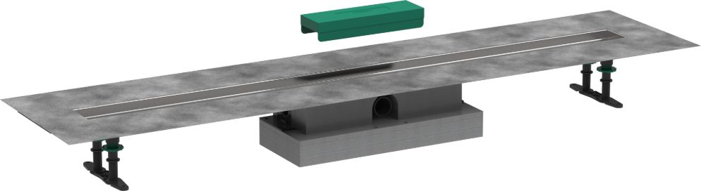 Hansgrohe uBox Universal lineáris lefolyó 120 cm acél 56021180