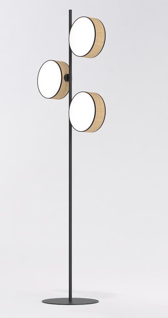 Emibig Drumz állólámpa 3x10 W bézs 1565/LP3