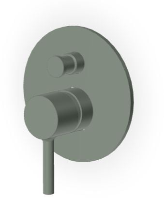 Zucchetti Pan kád és zuhany csaptelep süllyesztett || ZPA775.V7