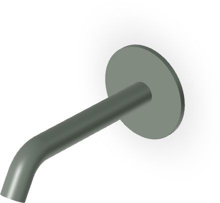 Zucchetti Pan S kifolyócső csaptelep fürdőkádhoz || Z92262.V7 