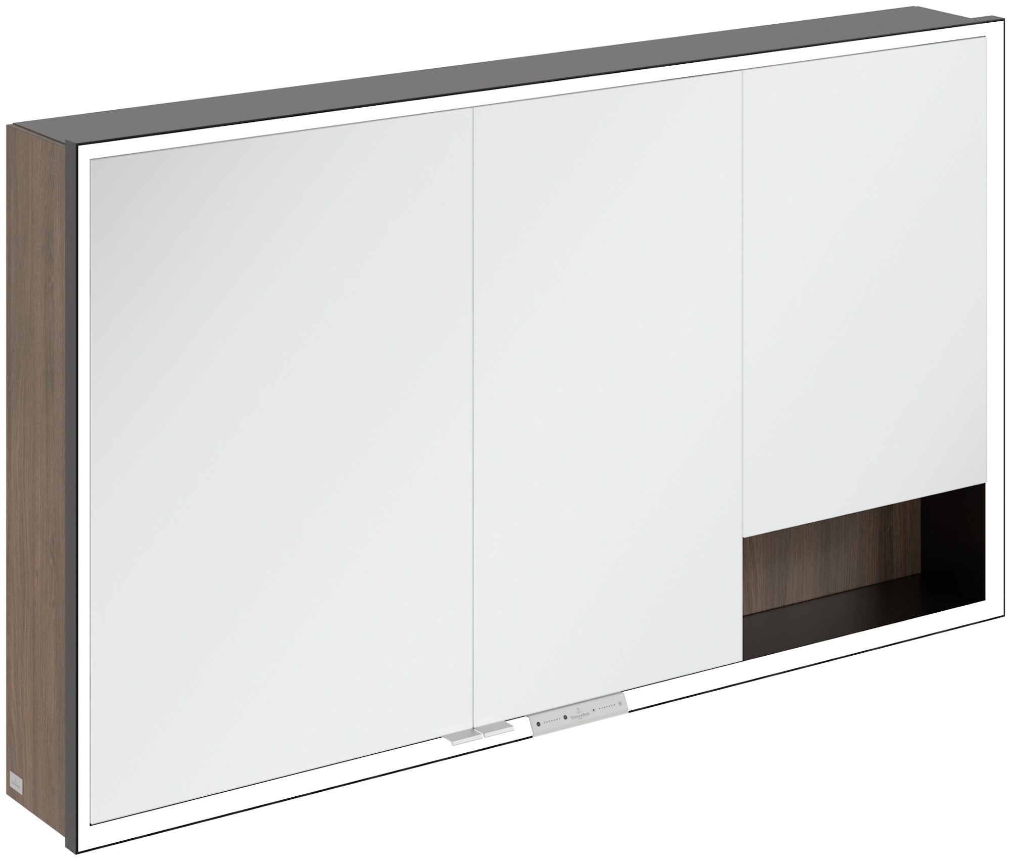 Villeroy & Boch My View+ szekrény 130x16.8x75 cm tükörrel tölgy B48113VH