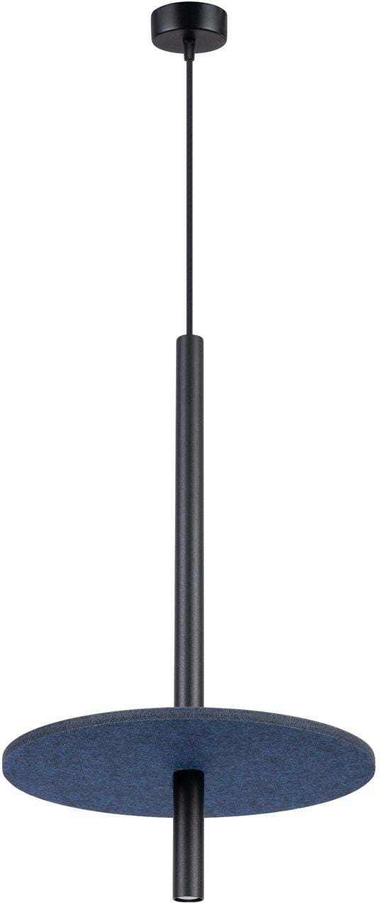 Sollux Lighting Feltro függőlámpa 1x8 W fekete-kék SL.1881