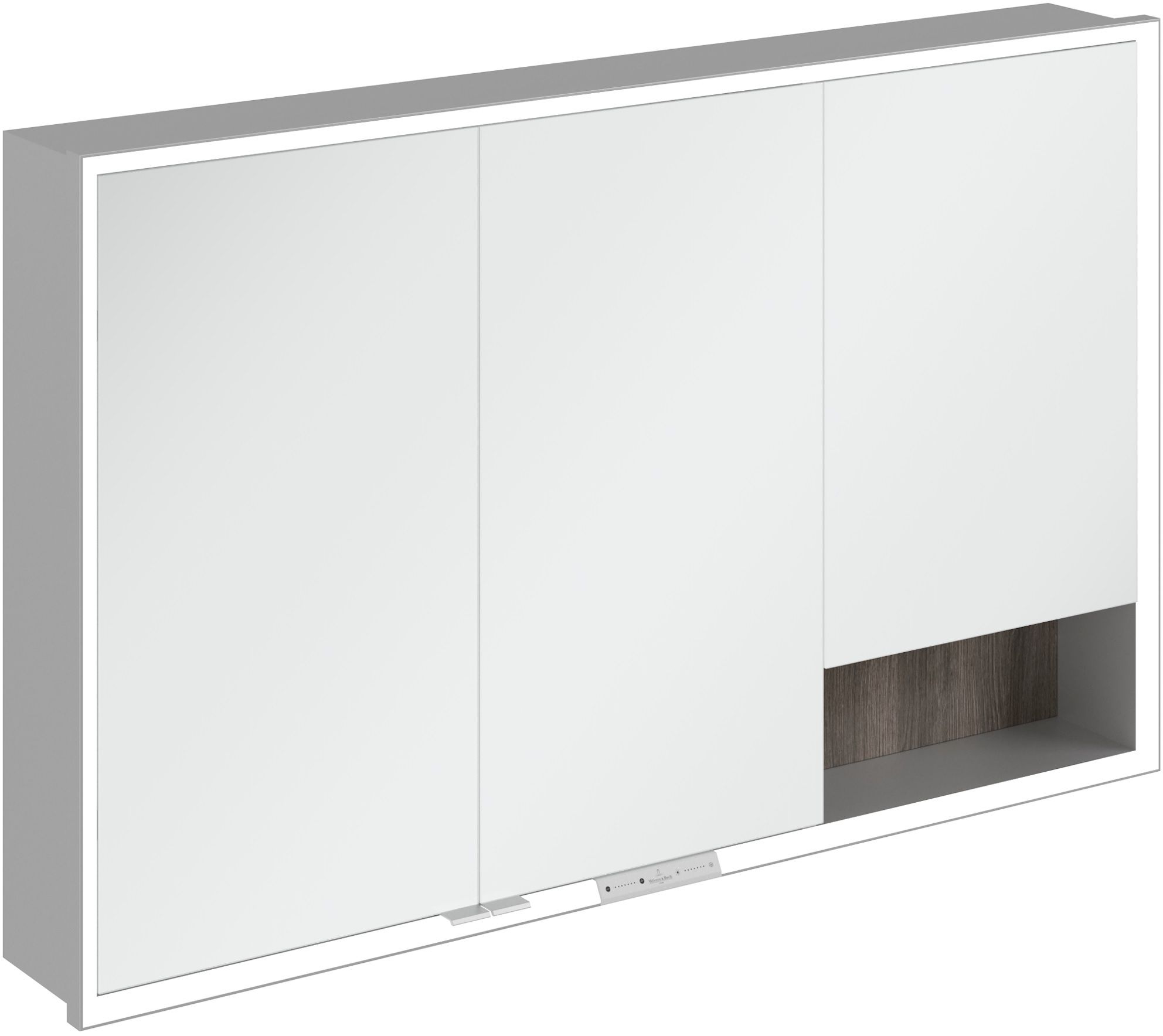 Villeroy & Boch szekrény 120x16.8x75 cm tükörrel A48212RK