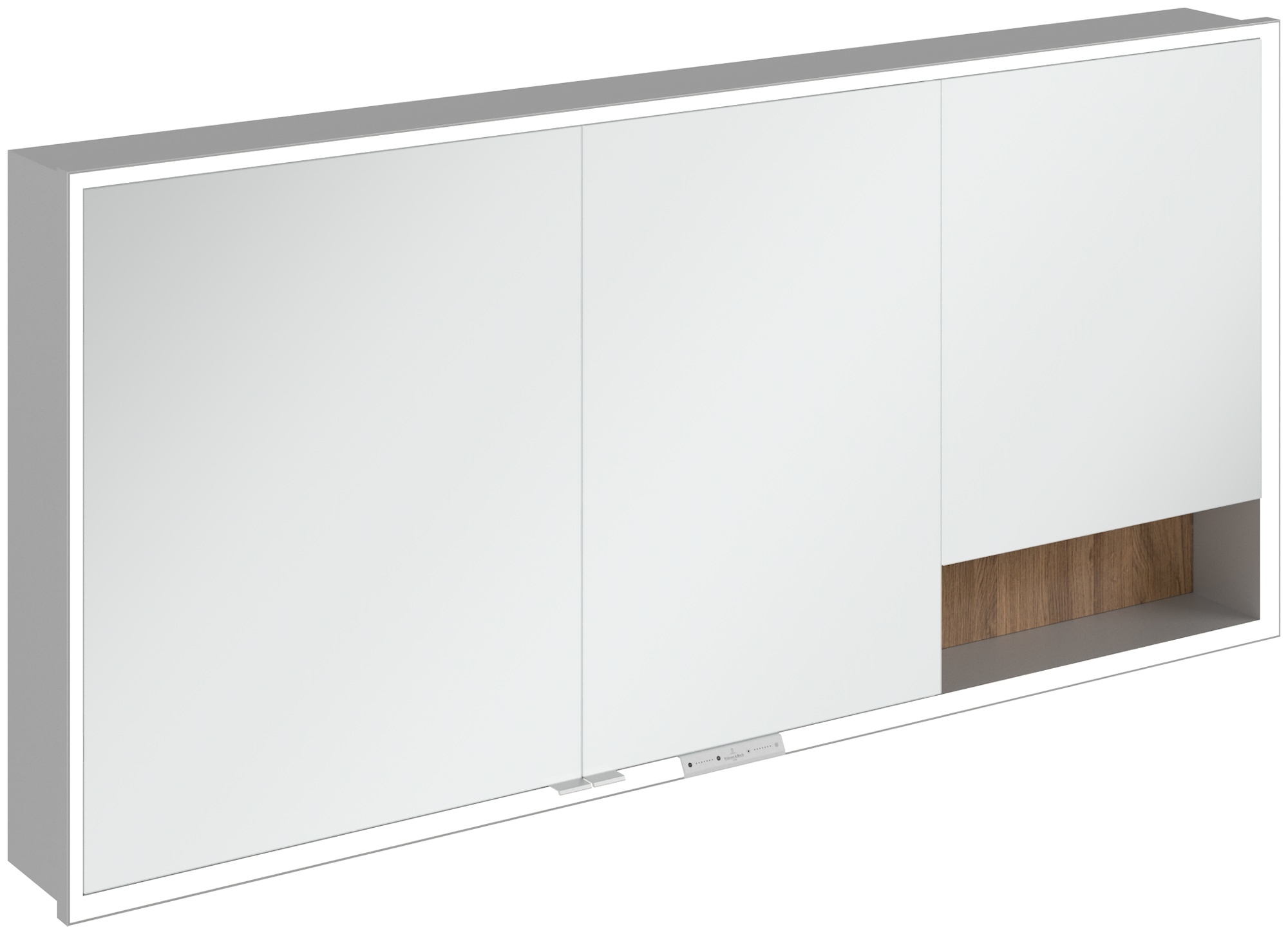 Villeroy & Boch My View+ szekrény 160x16.8x75 cm tükörrel tölgy A48216RH