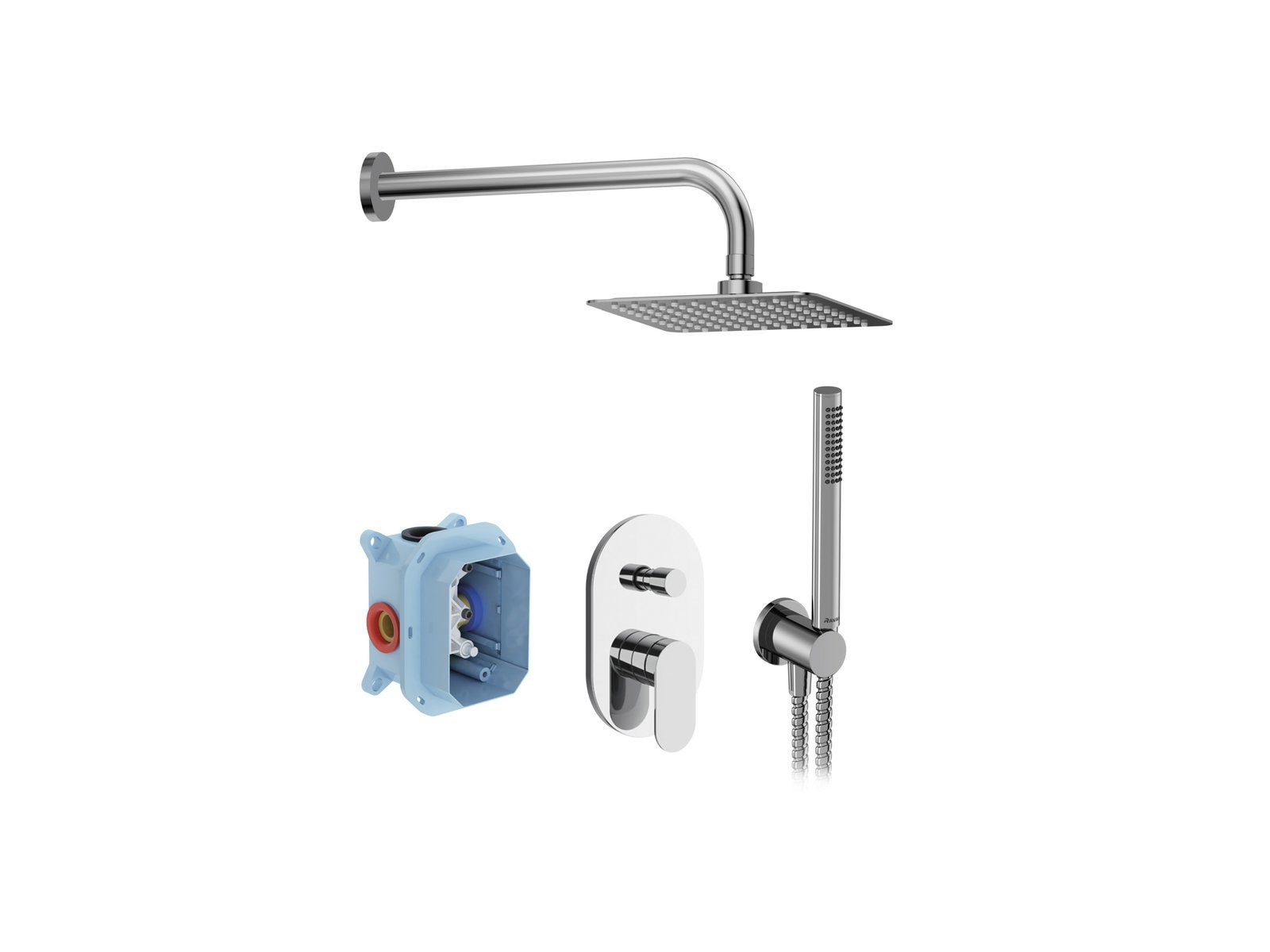 Ravak Chrome II csaptelepkészlet króm X07S014