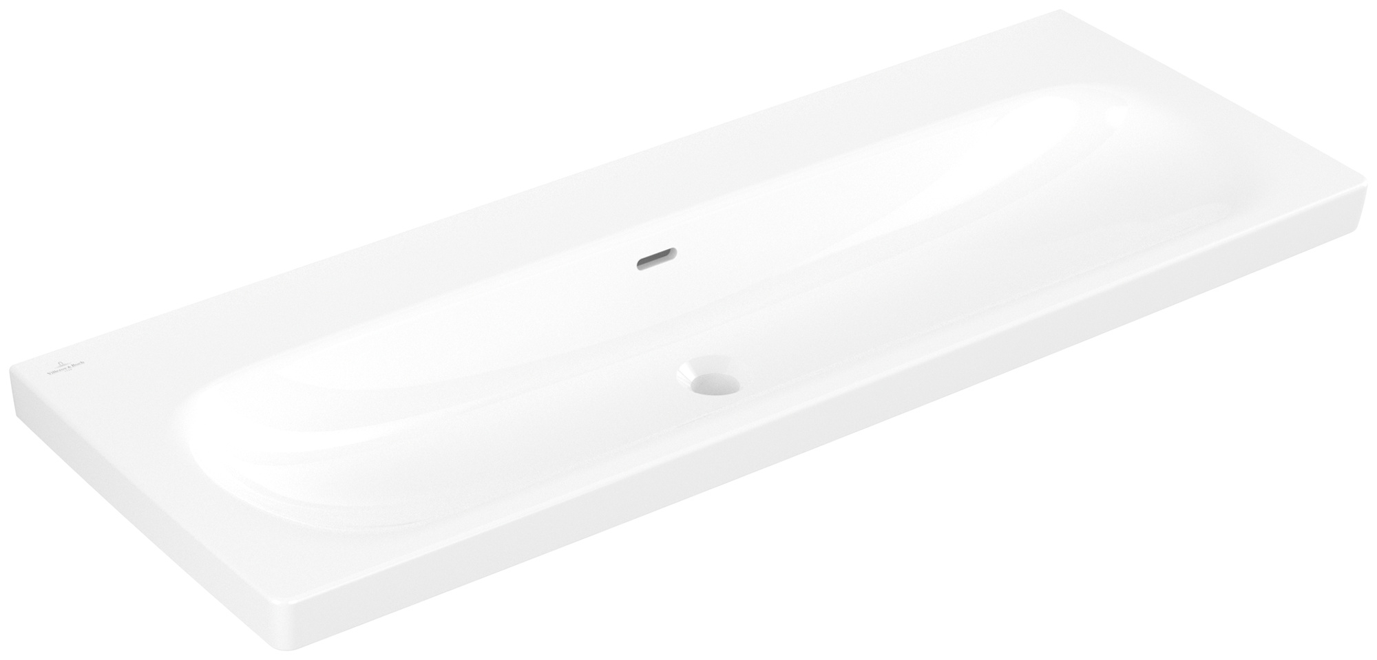 Villeroy & Boch Skyla mosdótál 120x46 cm négyszögletes beépíthető fehér 5A51C6R1