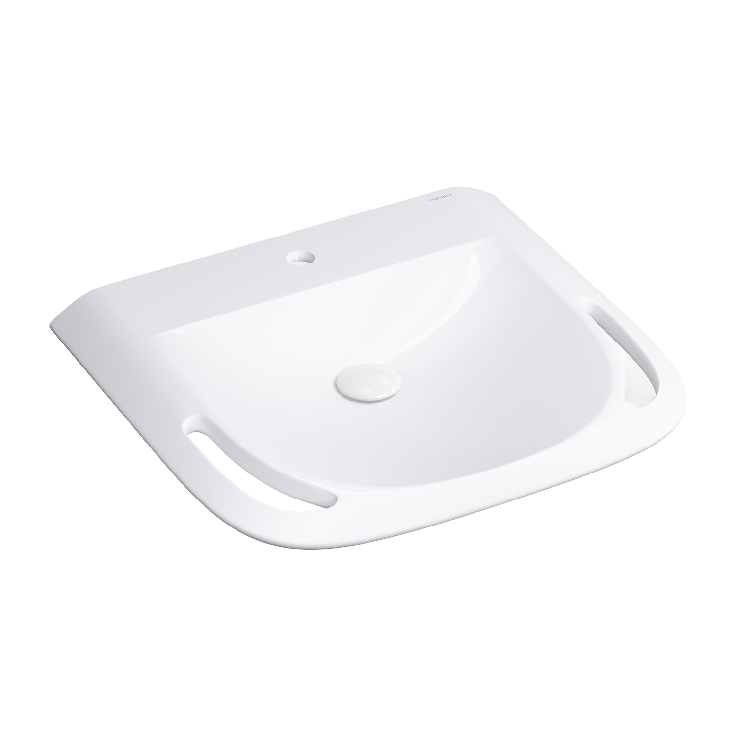 Omnires Hold M+ mosdótál 60x55 cm klasszikus mozgássérülteknek fehér HOLDUWBP